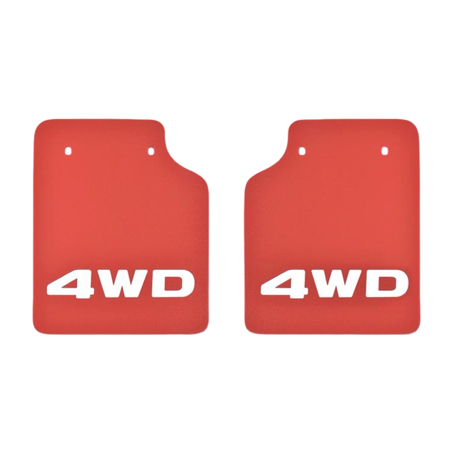 4WD Mud Flaps Red Kei Truck Garage Sydney Australia